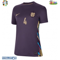 England Declan Rice #4 Bortedrakt Dame EM 2024 Kortermet